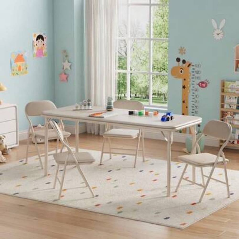 Art Craft Toddlers - Kids Activity Table Set Folding Play