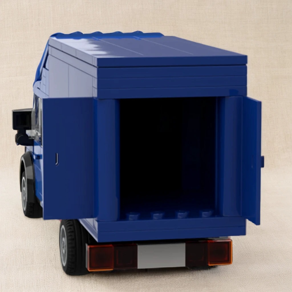 Art Craft Christmas Ideas - 176pcs MOC City GAZelle Double Cab