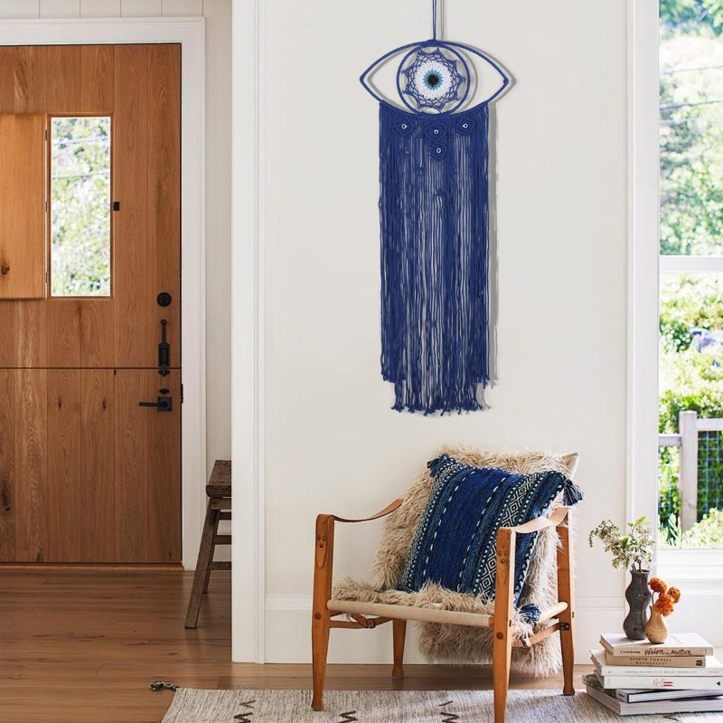 Art Craft Eyes - Nordic Handwoven Evil Eye Tapestry Turkish