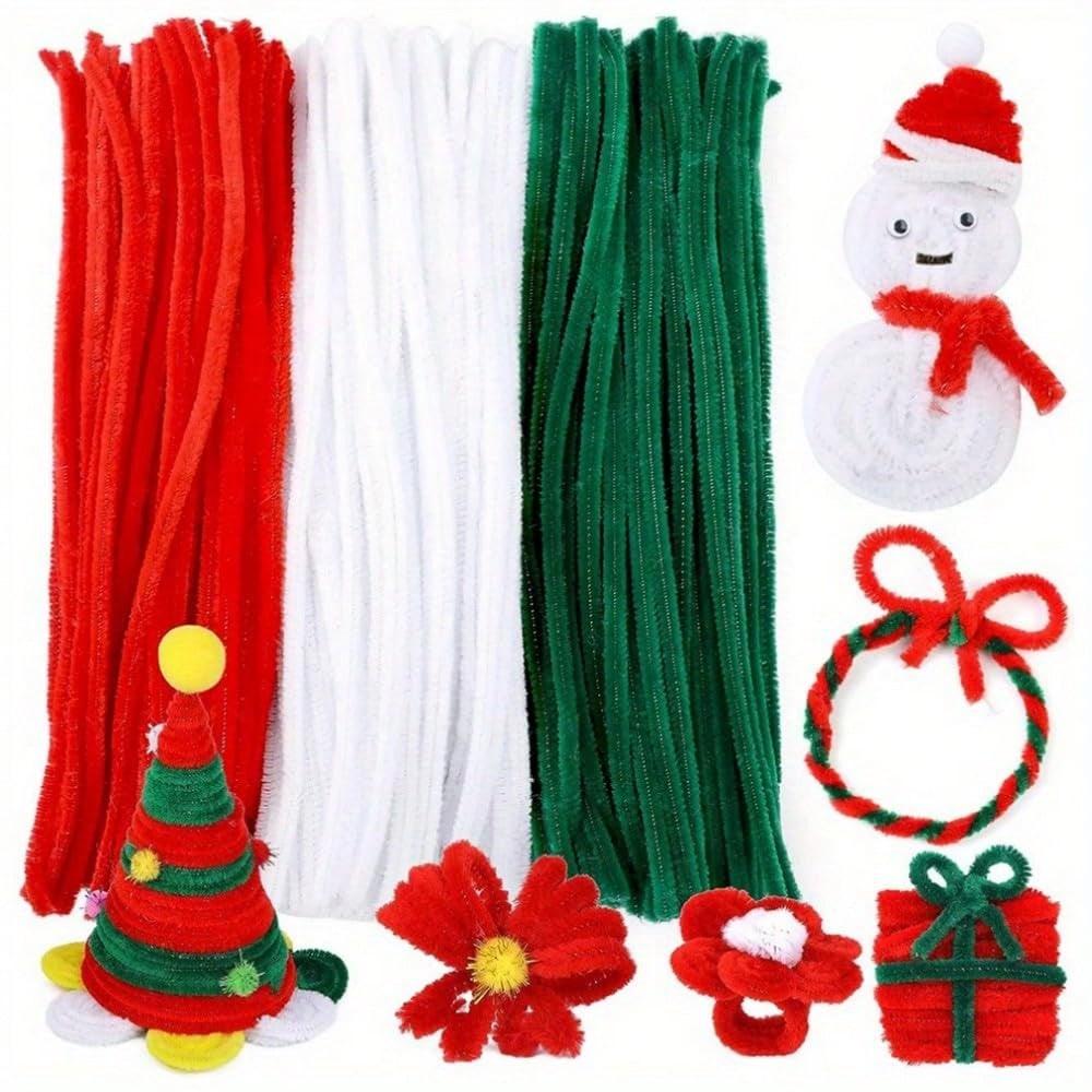 Art Craft Video - 300pcs Pipe Cleaners Set With 1pc