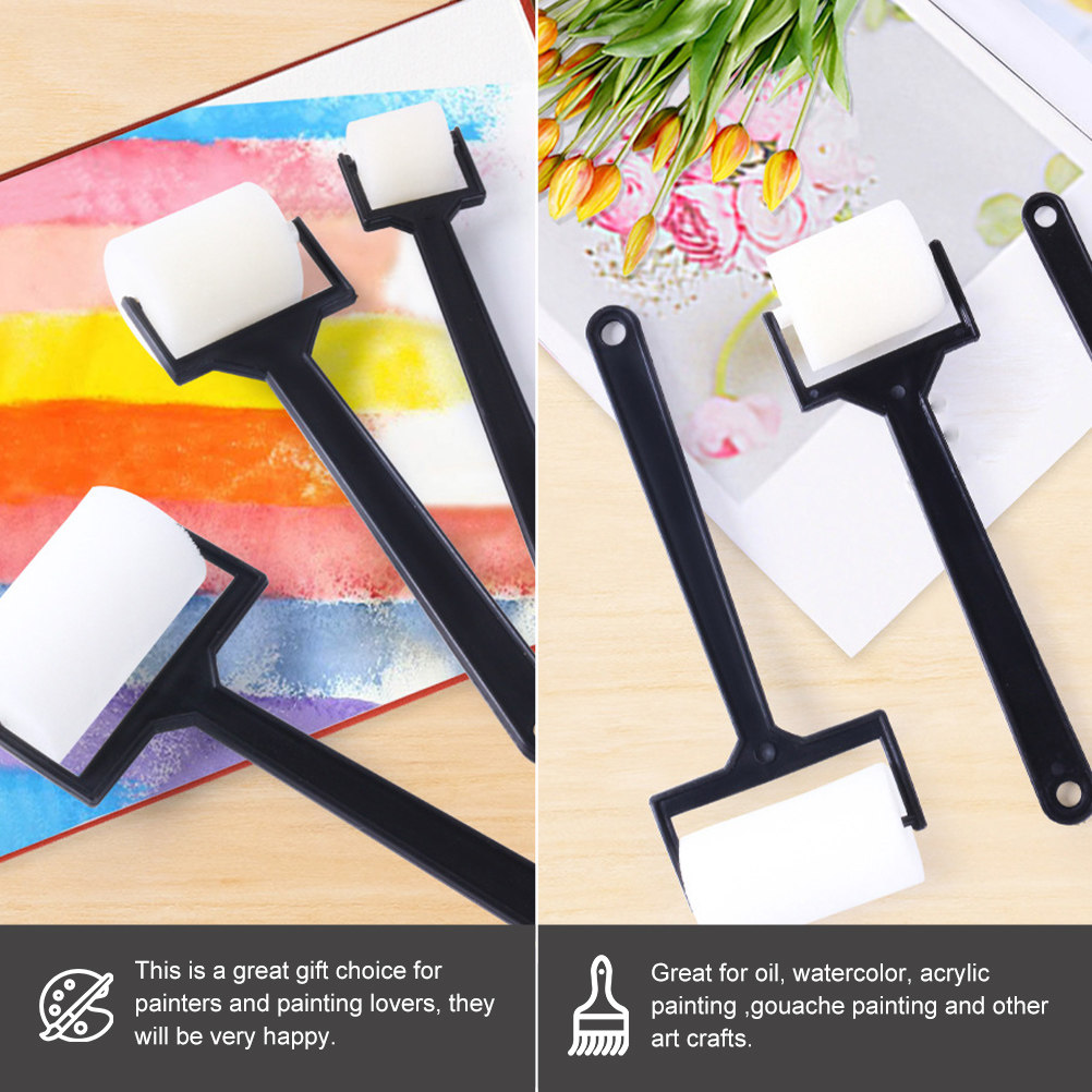 Art Craft Doodle - Painting Sponge Brush Set Soft Grip