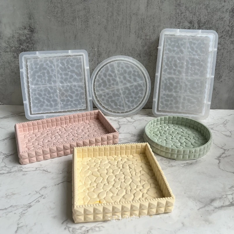 Art Craft Organizer - Diamond Crystal Tray Clay Silicone Mold