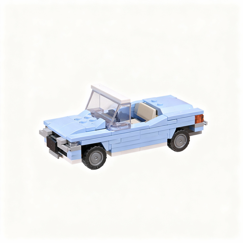 Art Craft Christmas Ideas - 131pcs MOC Elegant Car Harry Model