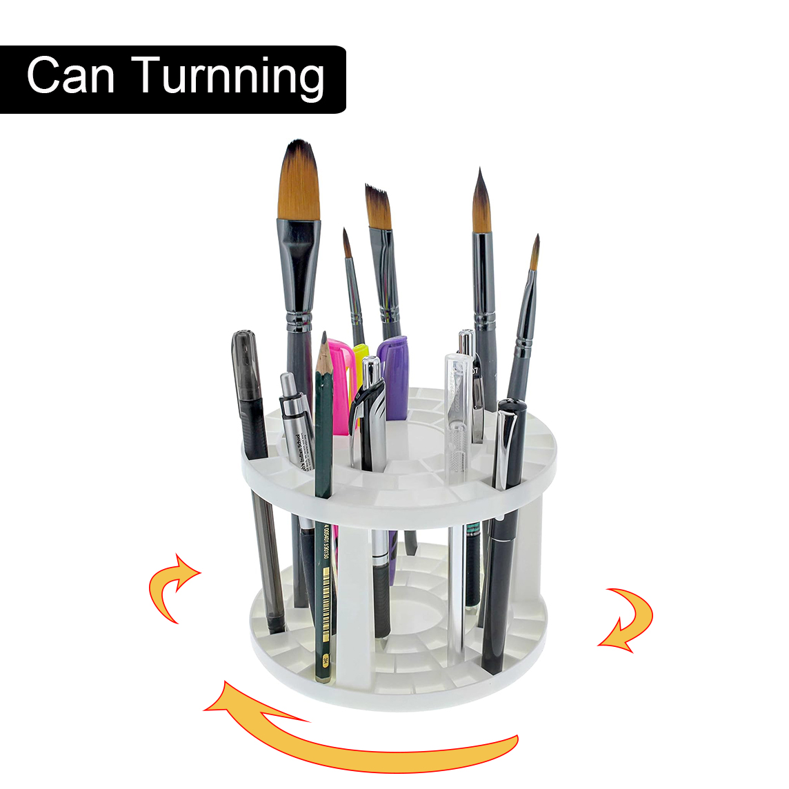 360° Rotating Art Brush Holder - Art Craft Organizer ulasan dan harga