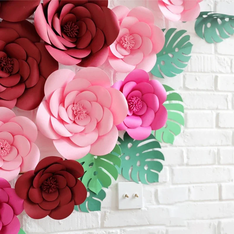 DIY Artificial Large Paper Ros - Art And Craft For Nursery ulasan dan harga