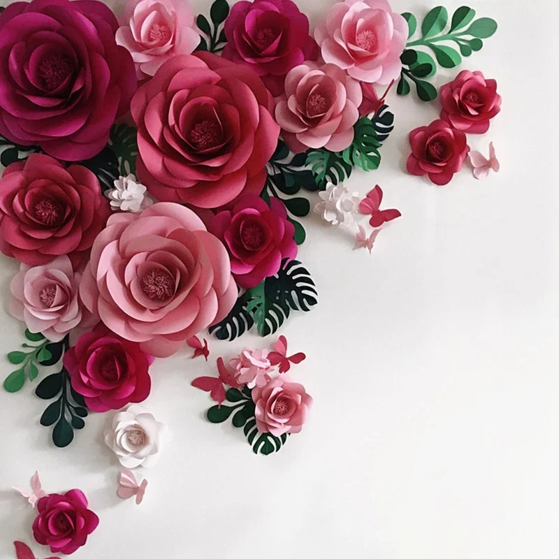 DIY Artificial Large Paper Ros - Art And Craft For Nursery ulasan dan harga