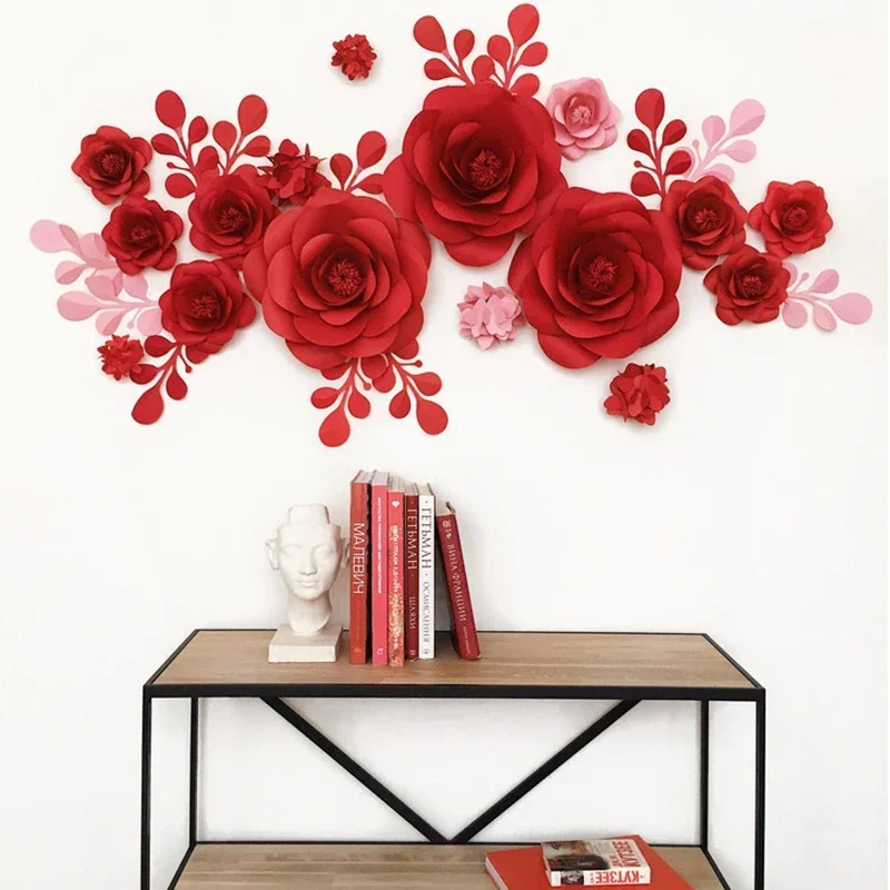 DIY Artificial Large Paper Ros - Art And Craft For Nursery ulasan dan harga