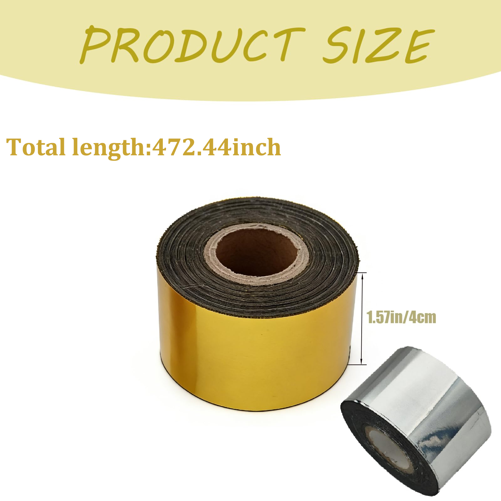 1 Roll 4cm*120m Hot Stamping F - Quilling Paper Strips ulasan dan harga
