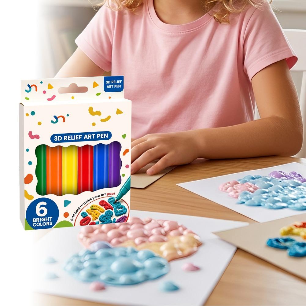 3D Puffy Popcorn Art Marker Pe - Art Craft Doodle ulasan dan harga