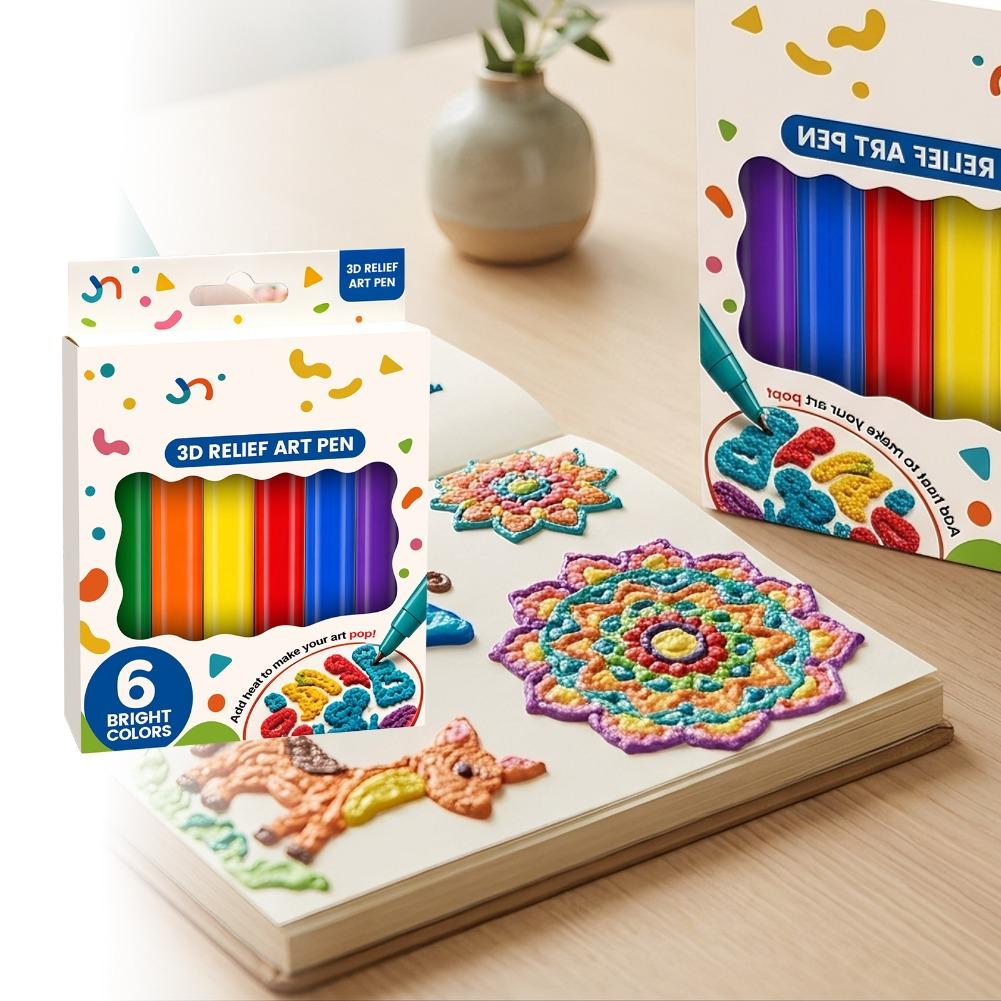 3D Puffy Popcorn Art Marker Pe - Art Craft Doodle ulasan dan harga