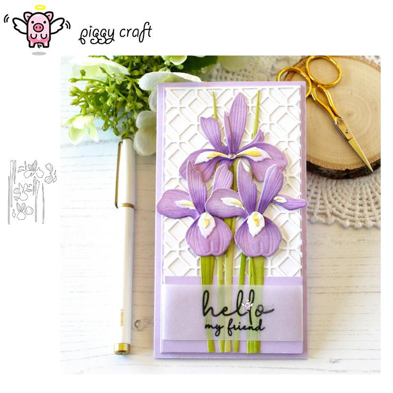 1pc Piggy Craft metal cutting  - Stencil Cutting Plotter ulasan dan harga