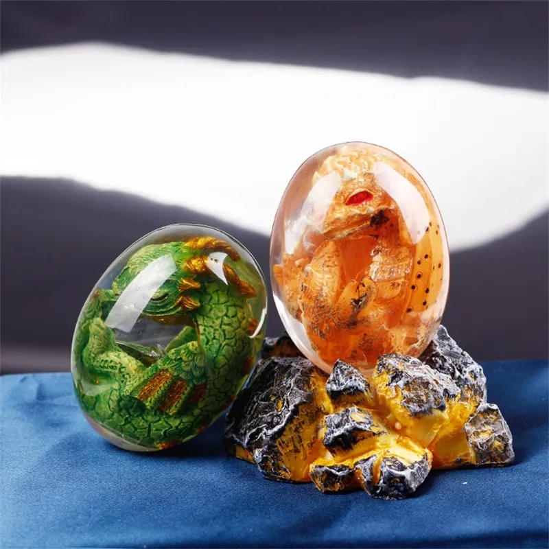 Lava Dragon Egg Statue With St - Art Craft Easter ulasan dan harga