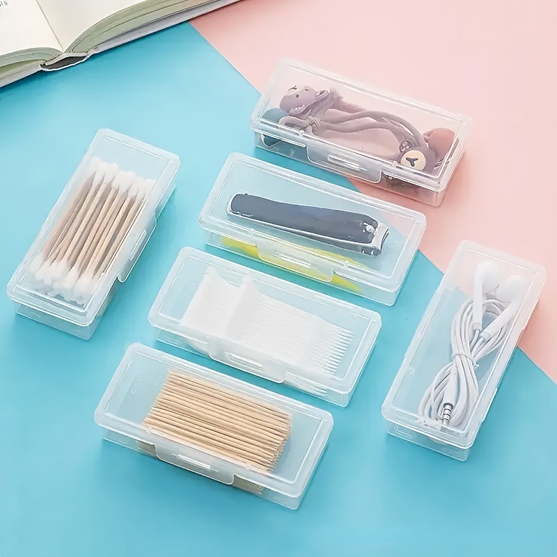 12pcs Clear Plastic Storage Bo - Art Craft Organizer ulasan dan harga