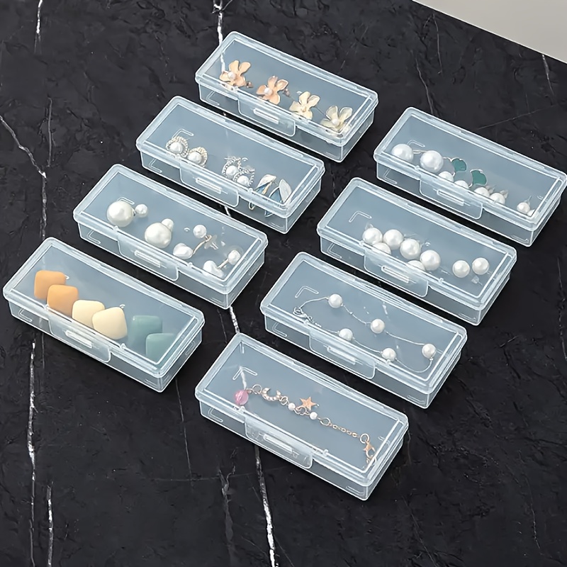 12pcs Clear Plastic Storage Bo - Art Craft Organizer ulasan dan harga