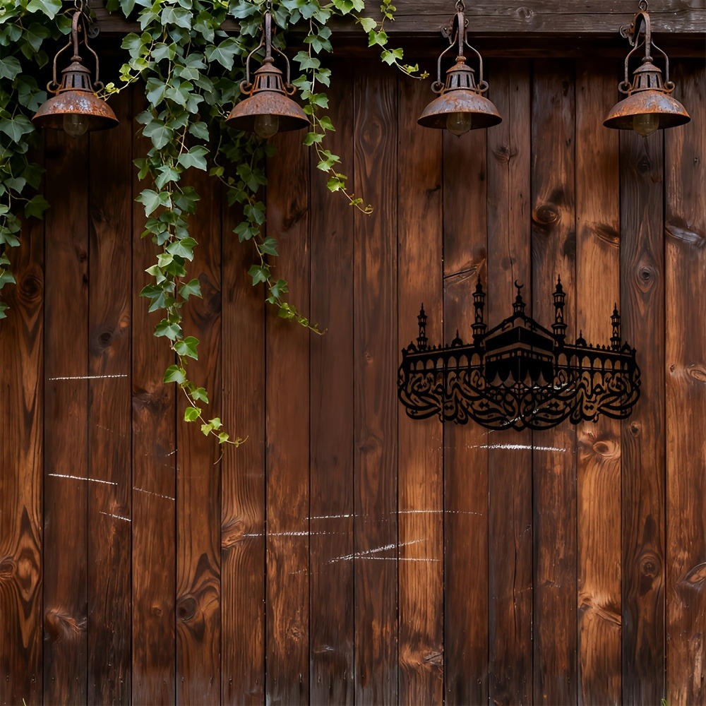 CIFBUY Iron Wall Art Mecca Kaa - Art & Craft Photos ulasan dan harga