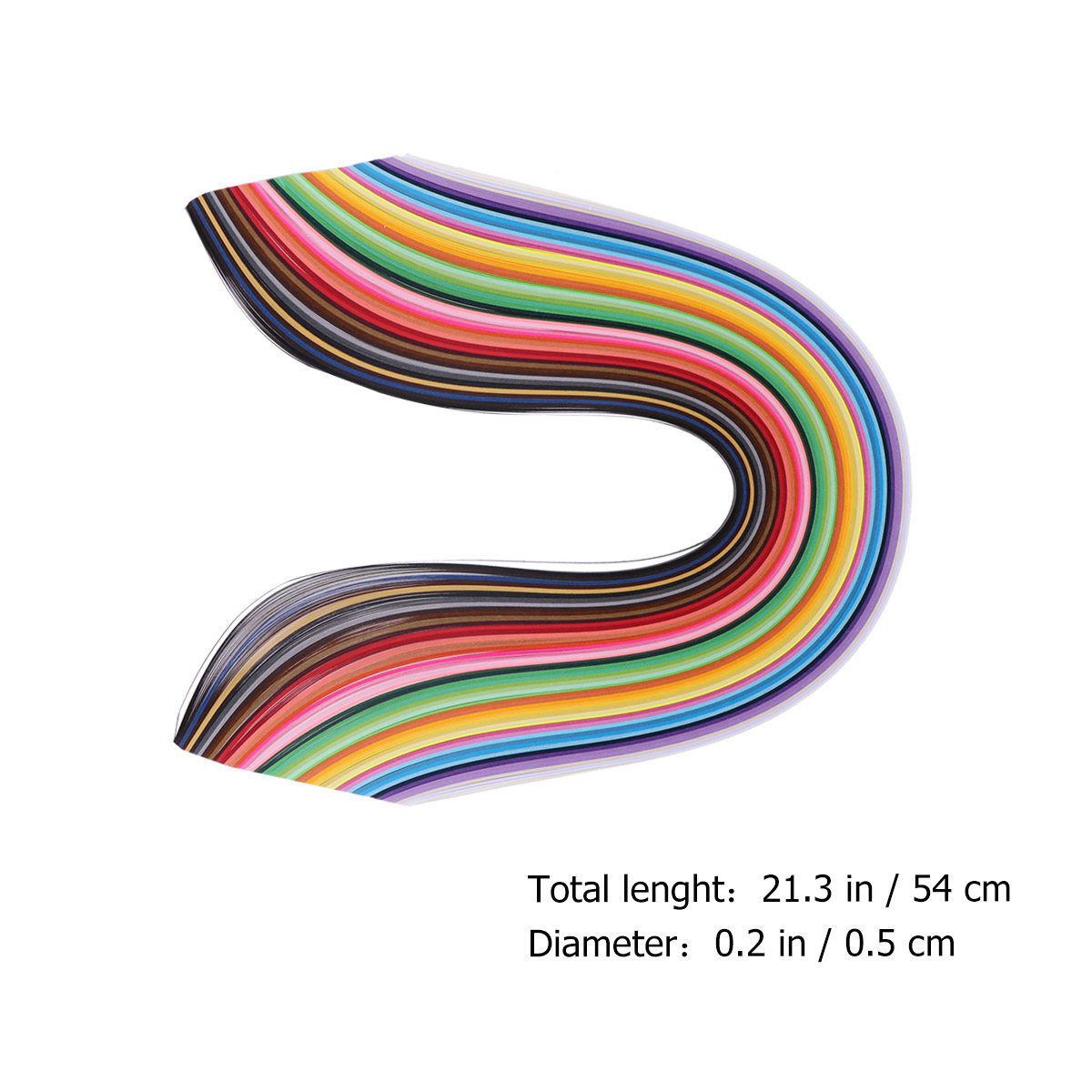Paper Quilling Strips Set 50 C - Quilling Paper Strips ulasan dan harga