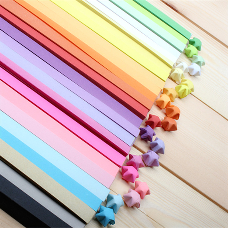 80Pcs Strips Paper Home Origam - Quilling Paper Strips ulasan dan harga