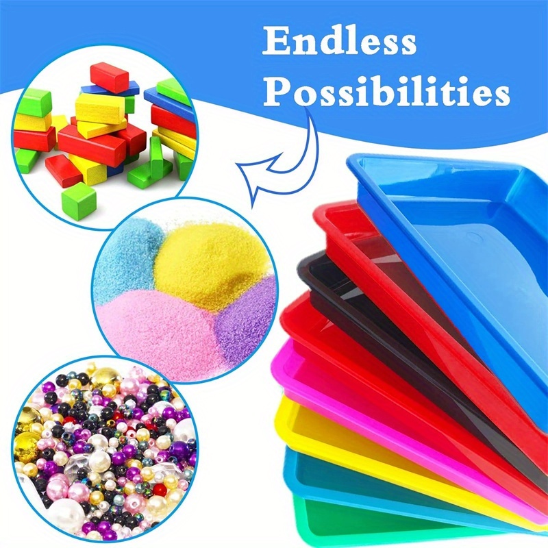 5pcs/pack Plastic Art Trays Se - Art Craft Organizer ulasan dan harga