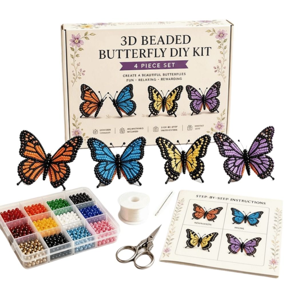 Tiny Beads 3D Beaded Animal Ki - Art Craft Activities ulasan dan harga