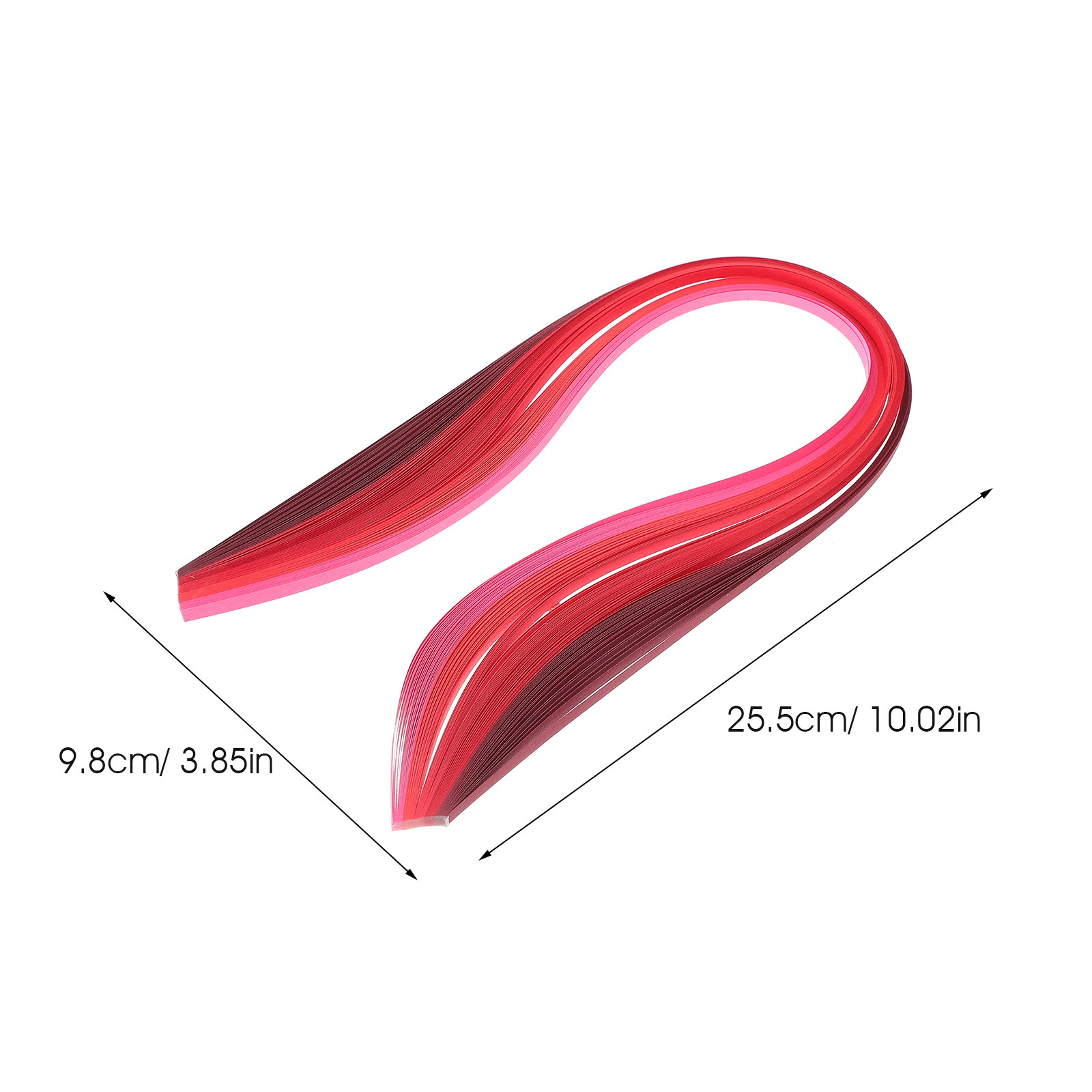 Gradient Color Paper Quilling  - Quilling Paper Strips ulasan dan harga