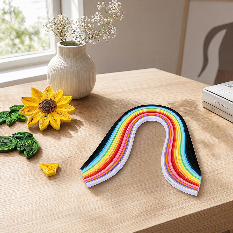 36 Colors 260 Sheets Quilling  - Quilling Paper Strips ulasan dan harga