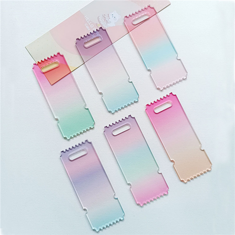 Colorful Gradient Acrylic Orna - Art Craft Easter ulasan dan harga