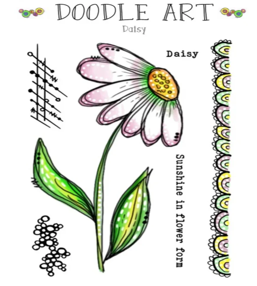 2026 New A6 Doodle Art Stamps  - Art Craft Doodle ulasan dan harga