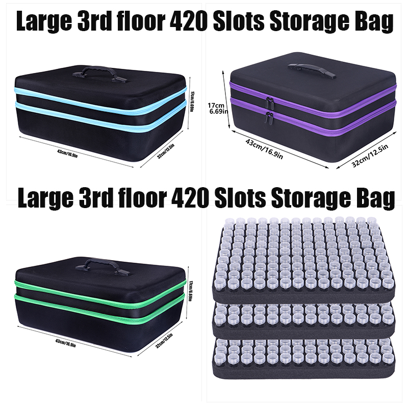 Large 3rd Floor Diamond Painti - Art Craft Organizer ulasan dan harga