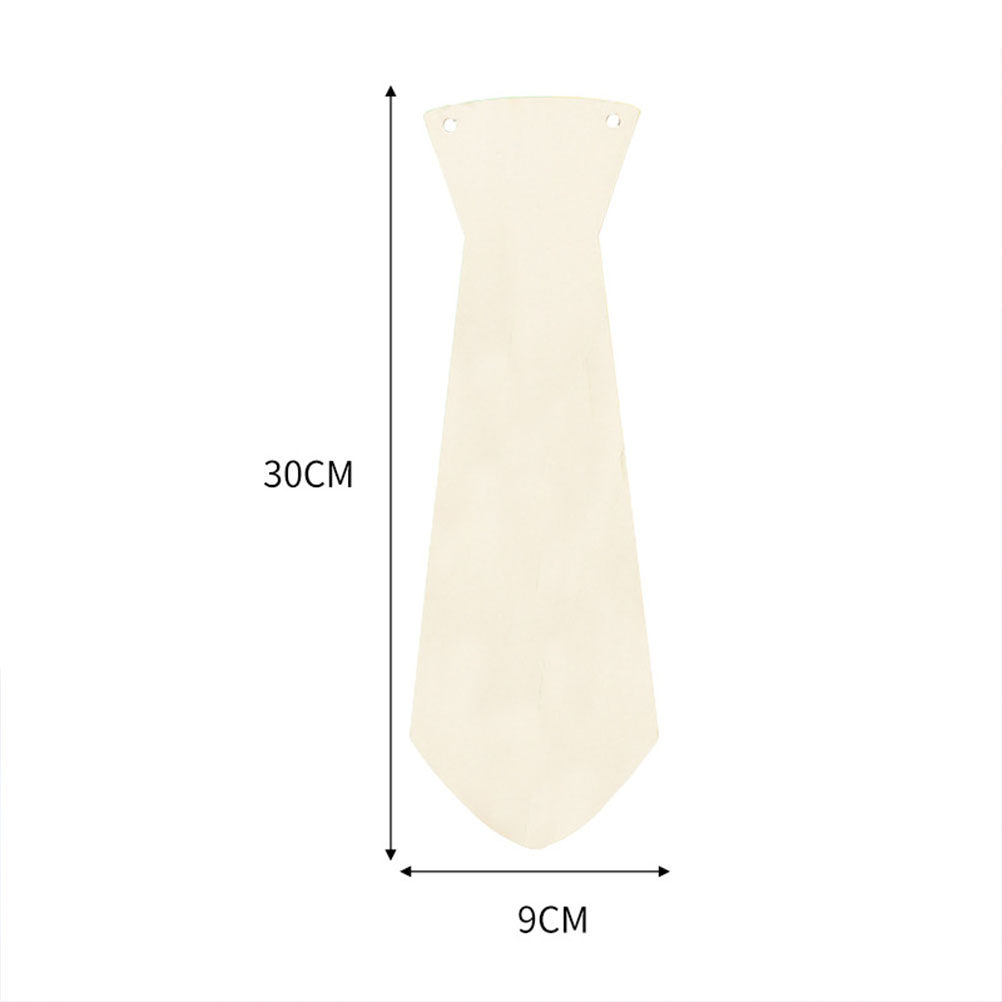 5Pcs Wooden Necktie Fathers Da - Art And Craft For Father'S Day ulasan dan harga