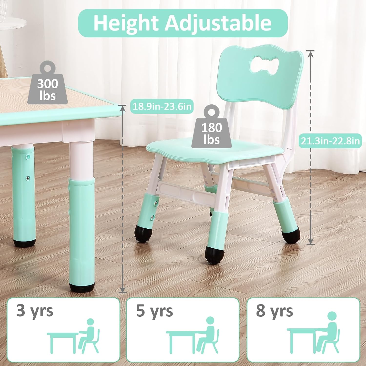TackView 23inch Kids Table and - Art Craft Toddlers ulasan dan harga