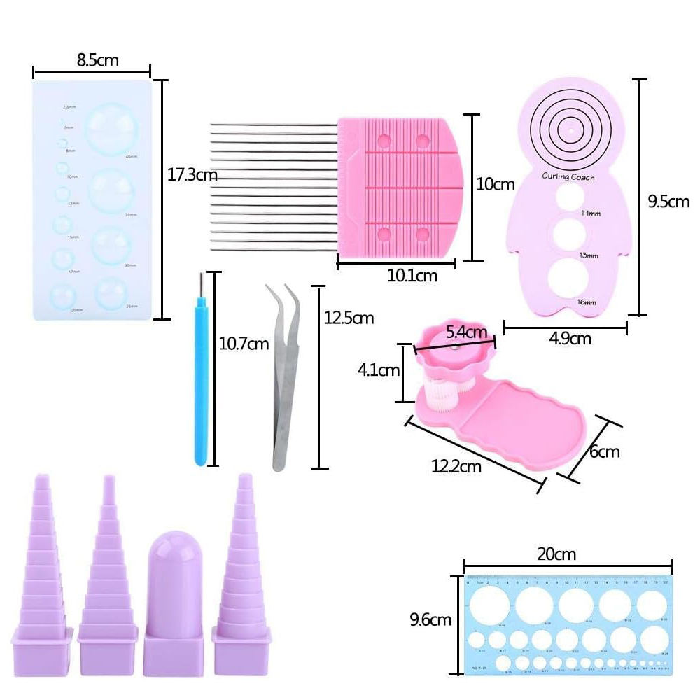 13/19PCS Paper Strips Quilling - Quilling Paper Strips ulasan dan harga