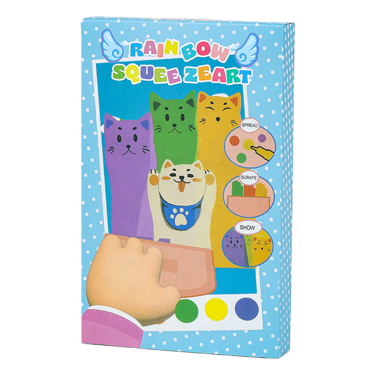Magic Rainbow Scratch Paper Ar - Art Craft Toddlers ulasan dan harga
