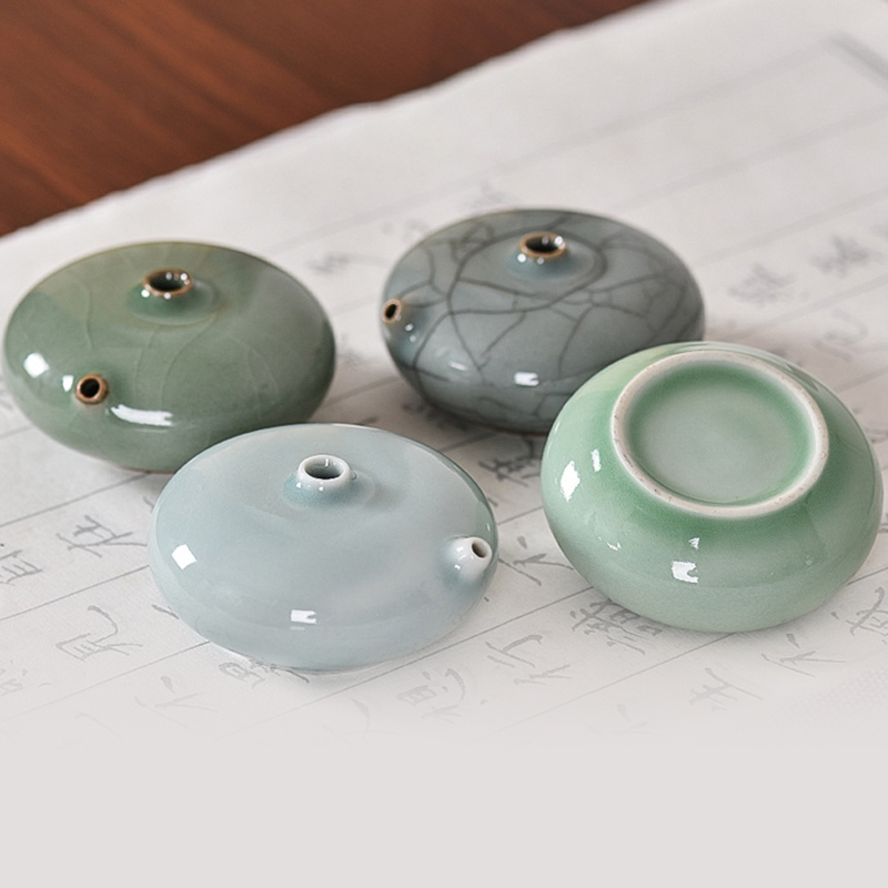 Handmade Ru Kiln Celadon Water - Calligraphy Pen Set ulasan dan harga