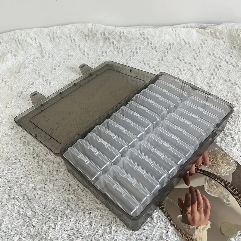 Transparent plastic craft stor - Art Craft Organizer ulasan dan harga