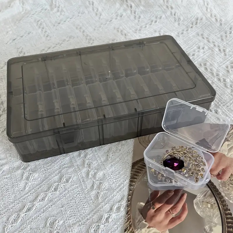 Transparent plastic craft stor - Art Craft Organizer ulasan dan harga