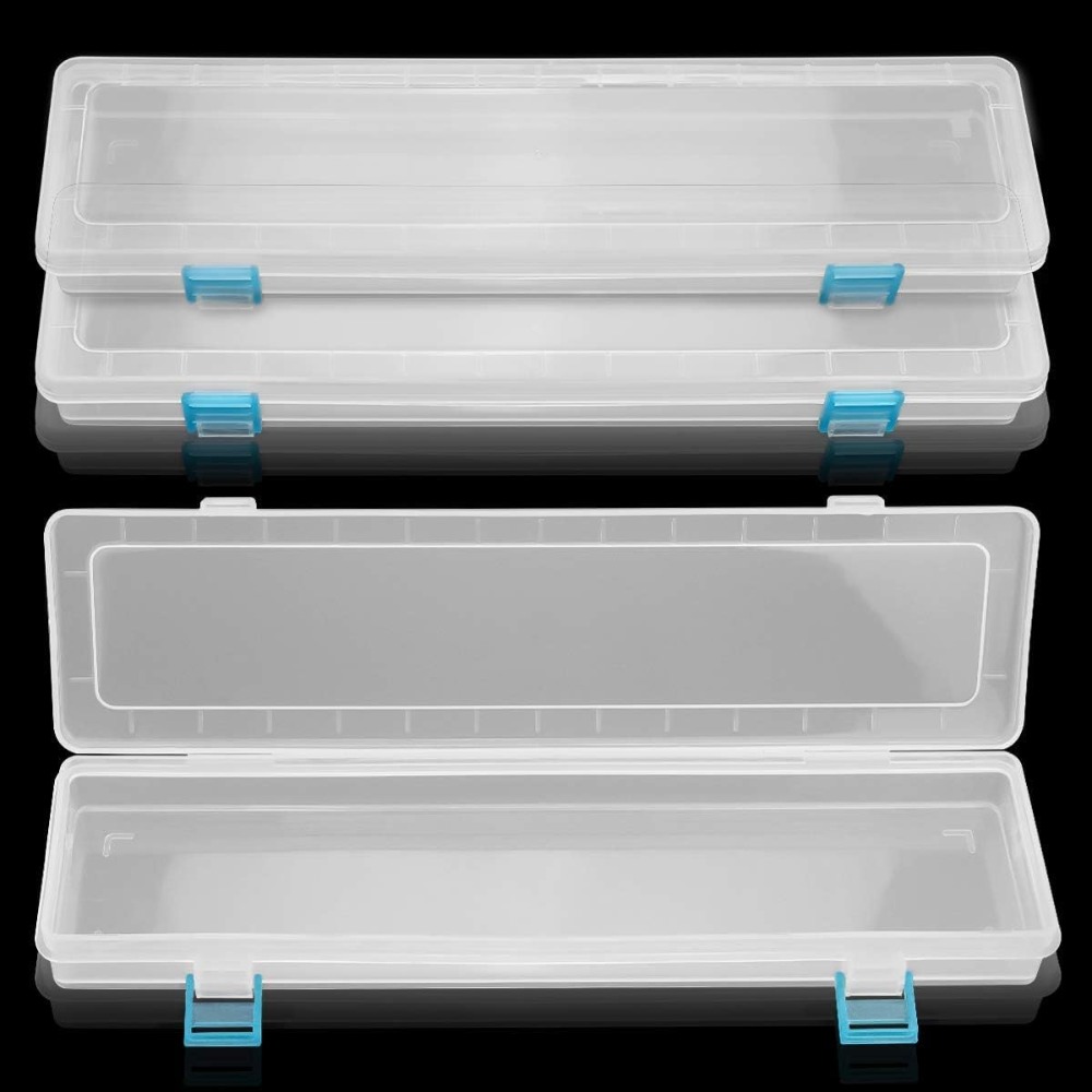 White Storage Box 33x7x3.5cm,  - Art Craft Organizer ulasan dan harga