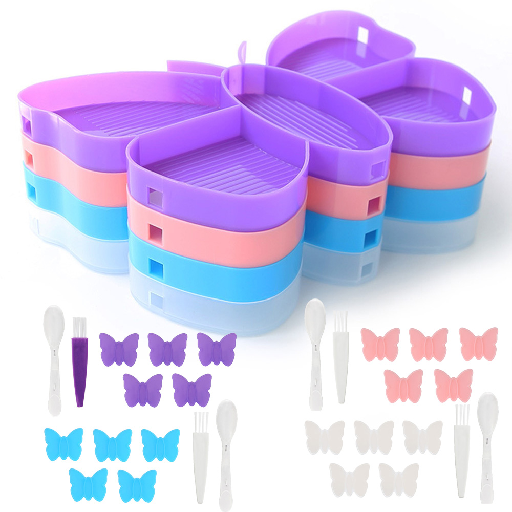 Diamond Painting Butterfly Tra - Art Craft Organizer ulasan dan harga