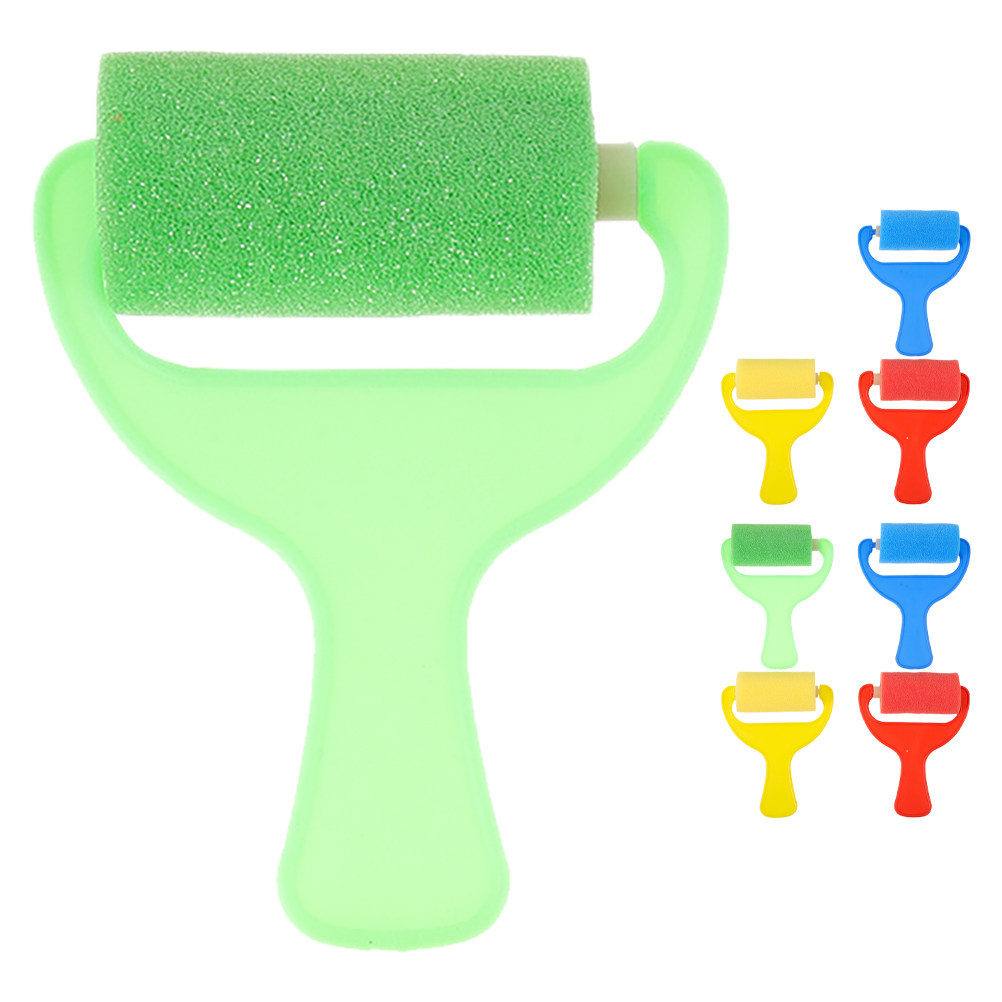 8Pcs Painting Sponge Brushes F - Art Craft Doodle ulasan dan harga