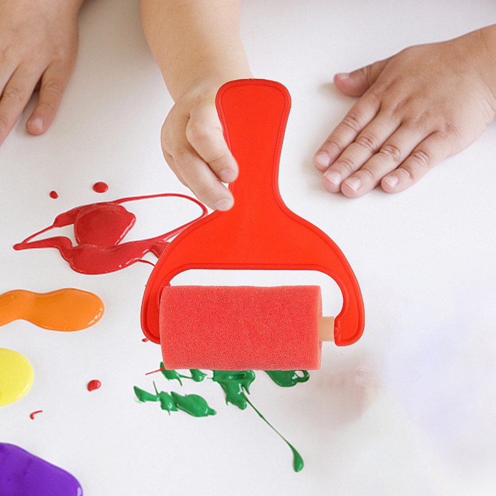 8Pcs Painting Sponge Brushes F - Art Craft Doodle ulasan dan harga