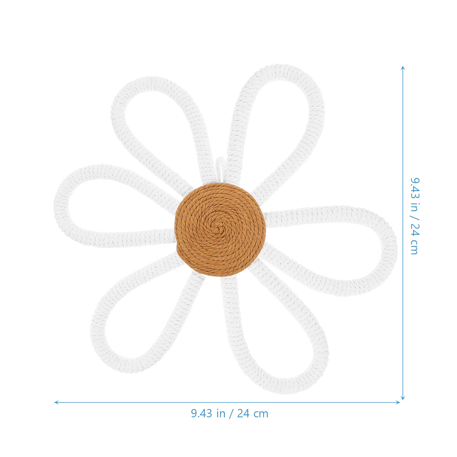 Woven Daisy Wall Decor Boho Ma - Art And Craft For Nursery ulasan dan harga