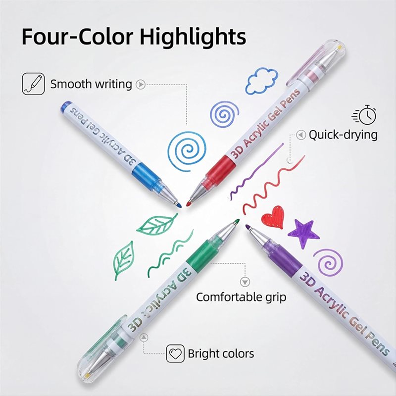 【FITTING】Scented Lava Gel Pen  - Art Craft Doodle ulasan dan harga