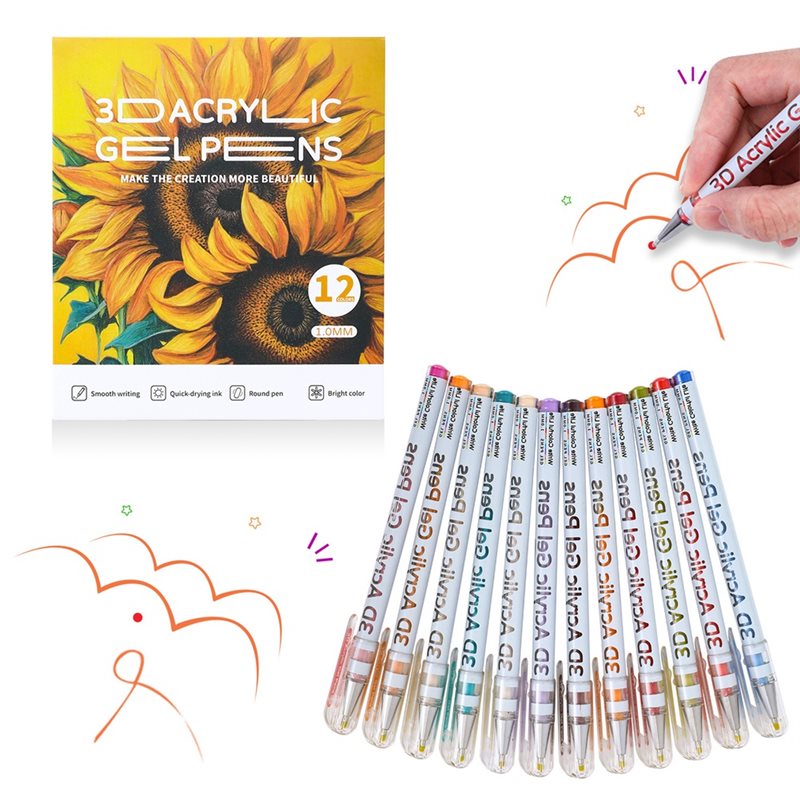 【FITTING】Scented Lava Gel Pen  - Art Craft Doodle ulasan dan harga