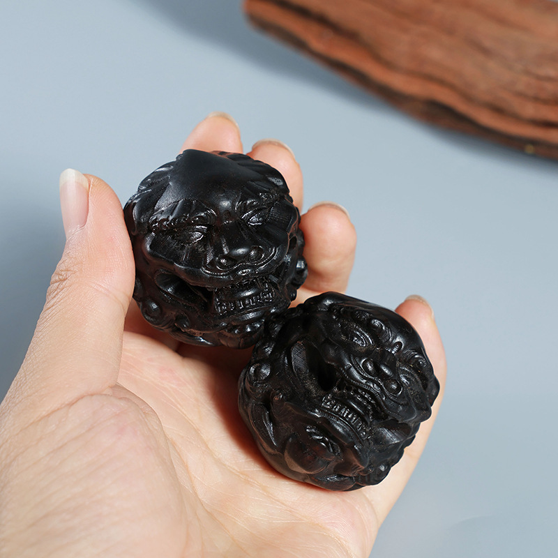 Chinese Black Sandalwood Carve - Art Craft Easter ulasan dan harga