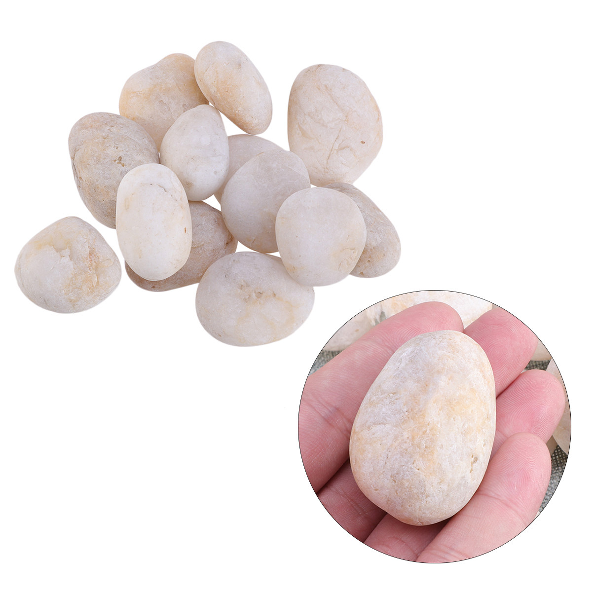 350G Smooth Grey Painting Rock - Art Craft Activities ulasan dan harga