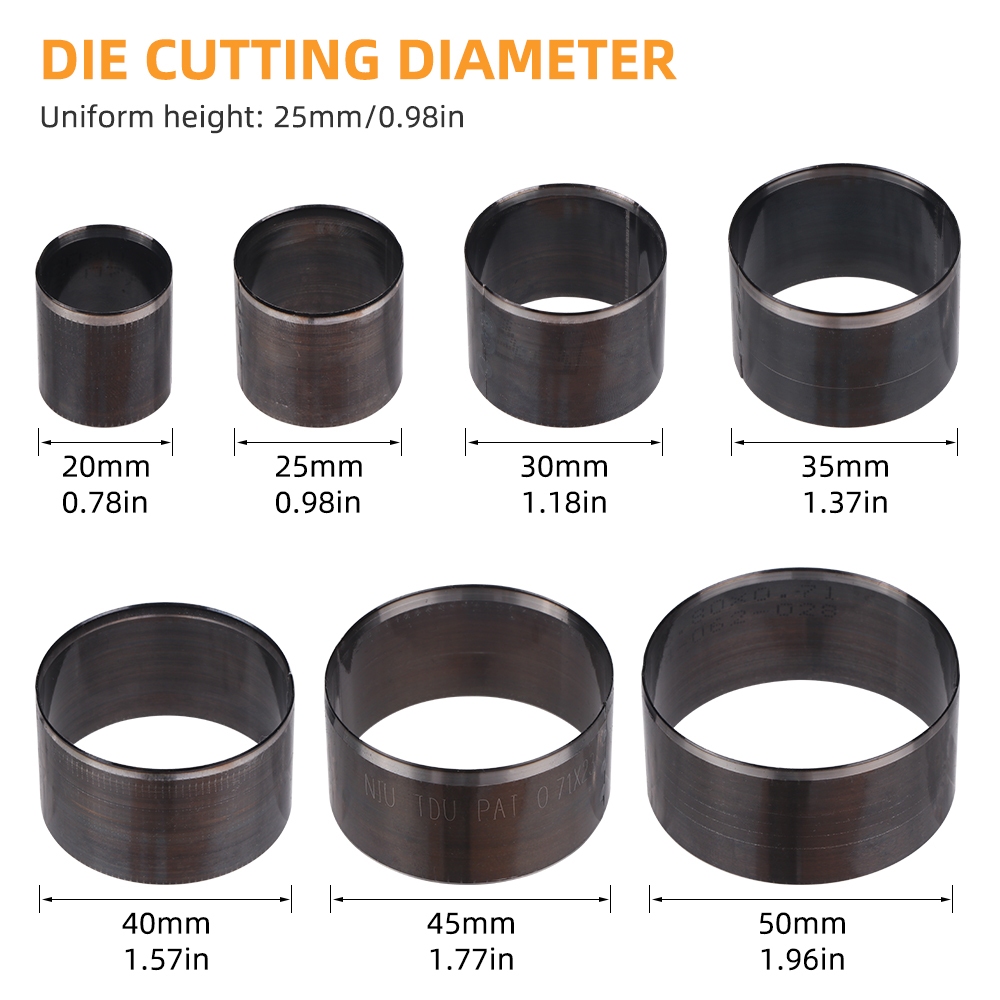QJH 7Pcs Sharp Leather Cutting - Stencil Cutting Plotter ulasan dan harga