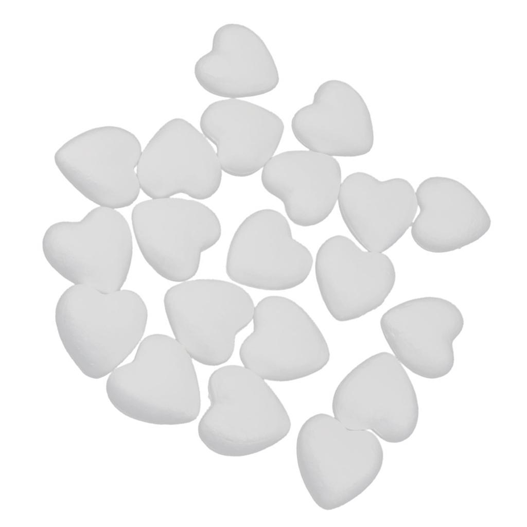 Foam Craft Heart Shaped Polyst - Art Craft Activities ulasan dan harga
