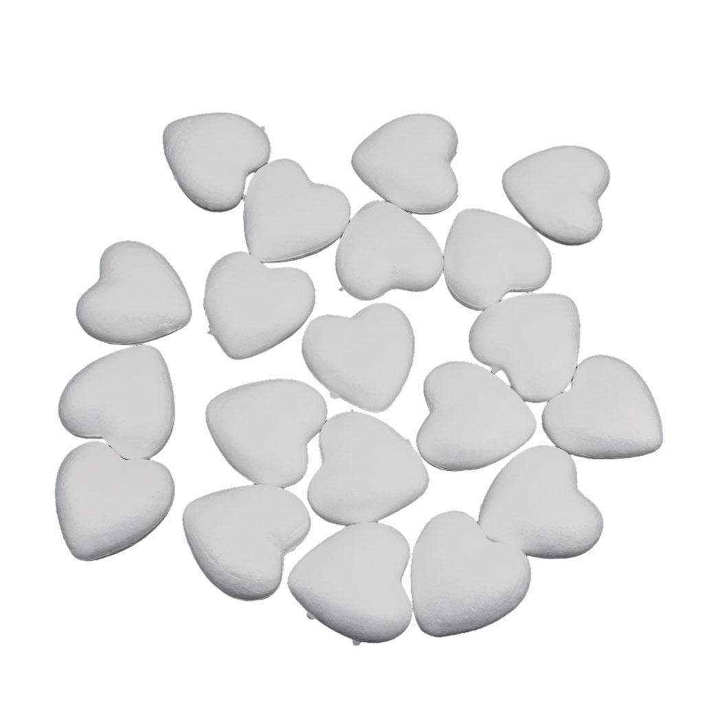 Foam Craft Heart Shaped Polyst - Art Craft Activities ulasan dan harga