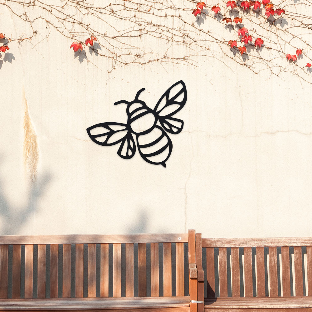 Metal Enchanting Bee Hive Sign - Art And Craft For Nursery ulasan dan harga