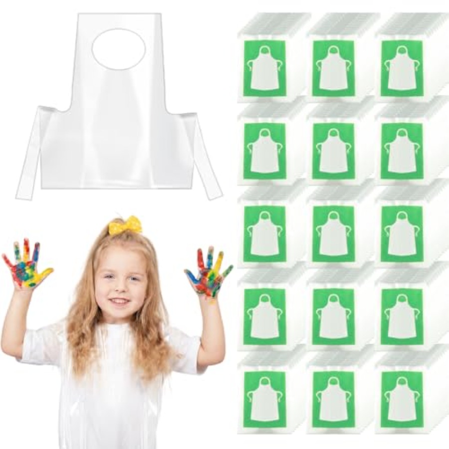 HKACSTHI Disposable Aprons for - Art Craft Toddlers ulasan dan harga