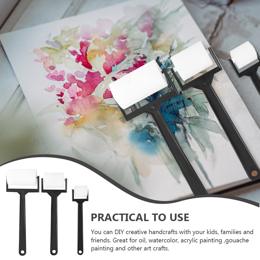 Painting Sponge Brush Set Soft - Art Craft Doodle ulasan dan harga